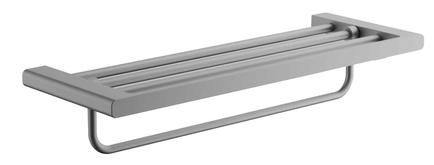Полка для полотенец BELZ оружейная сталь (B90724) - фото 1