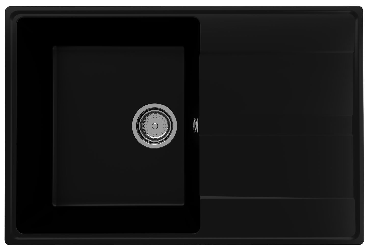 Мойка ULGRAN Quartz уголь (Prima 750-07) - фото 1