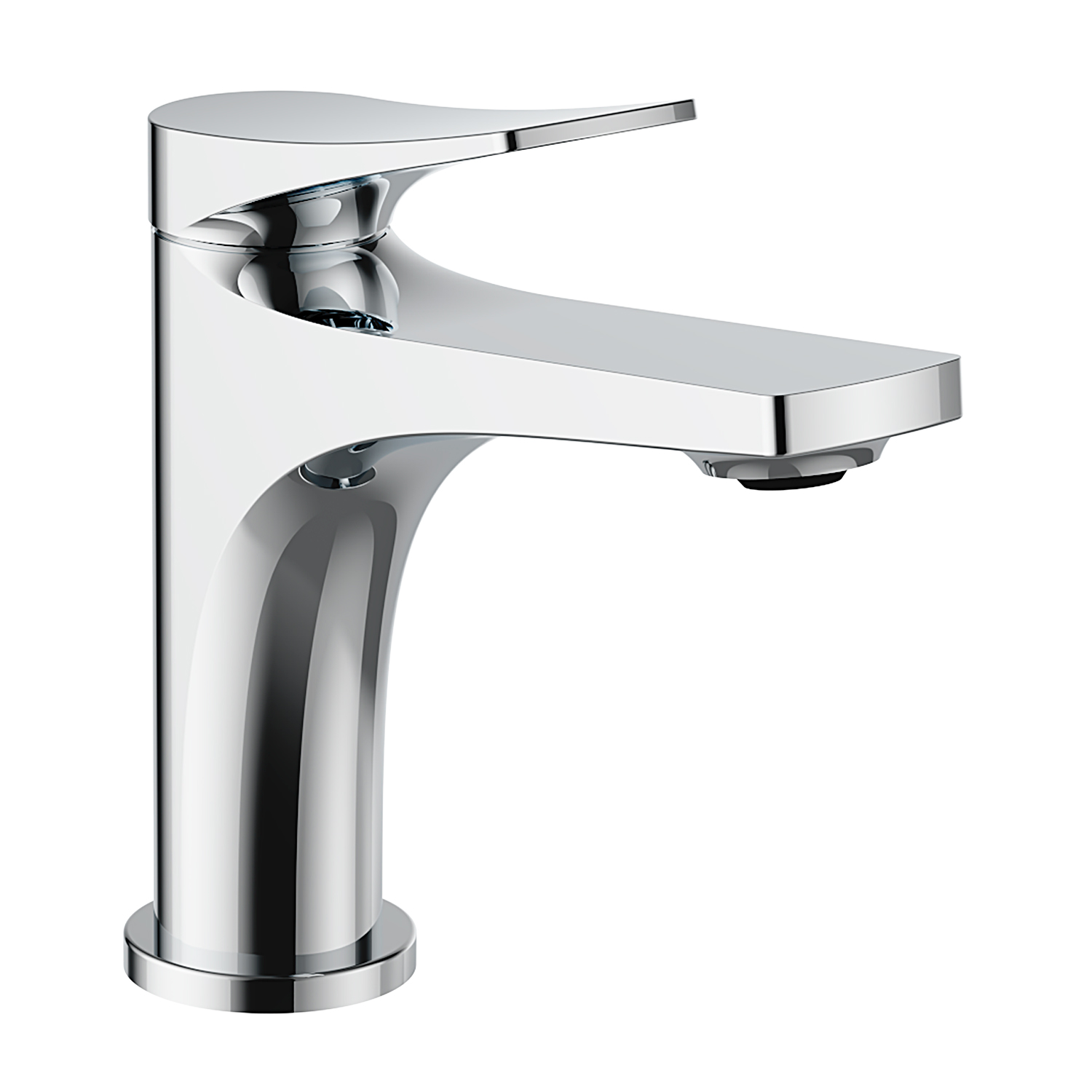 Смеситель Splenka для раковины монолитный, хром (S54.10) - фото 1