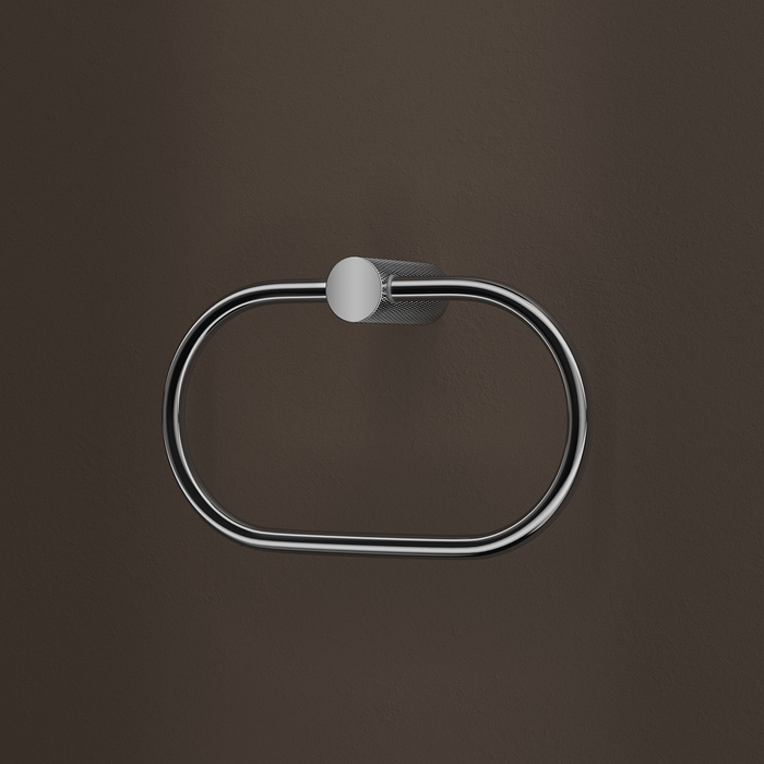 Полотенцедержатель-кольцо IDDIS Дюна (Duna) нержавеющая сталь, хром глянцевый (DUNSBO0i51) - фото 3