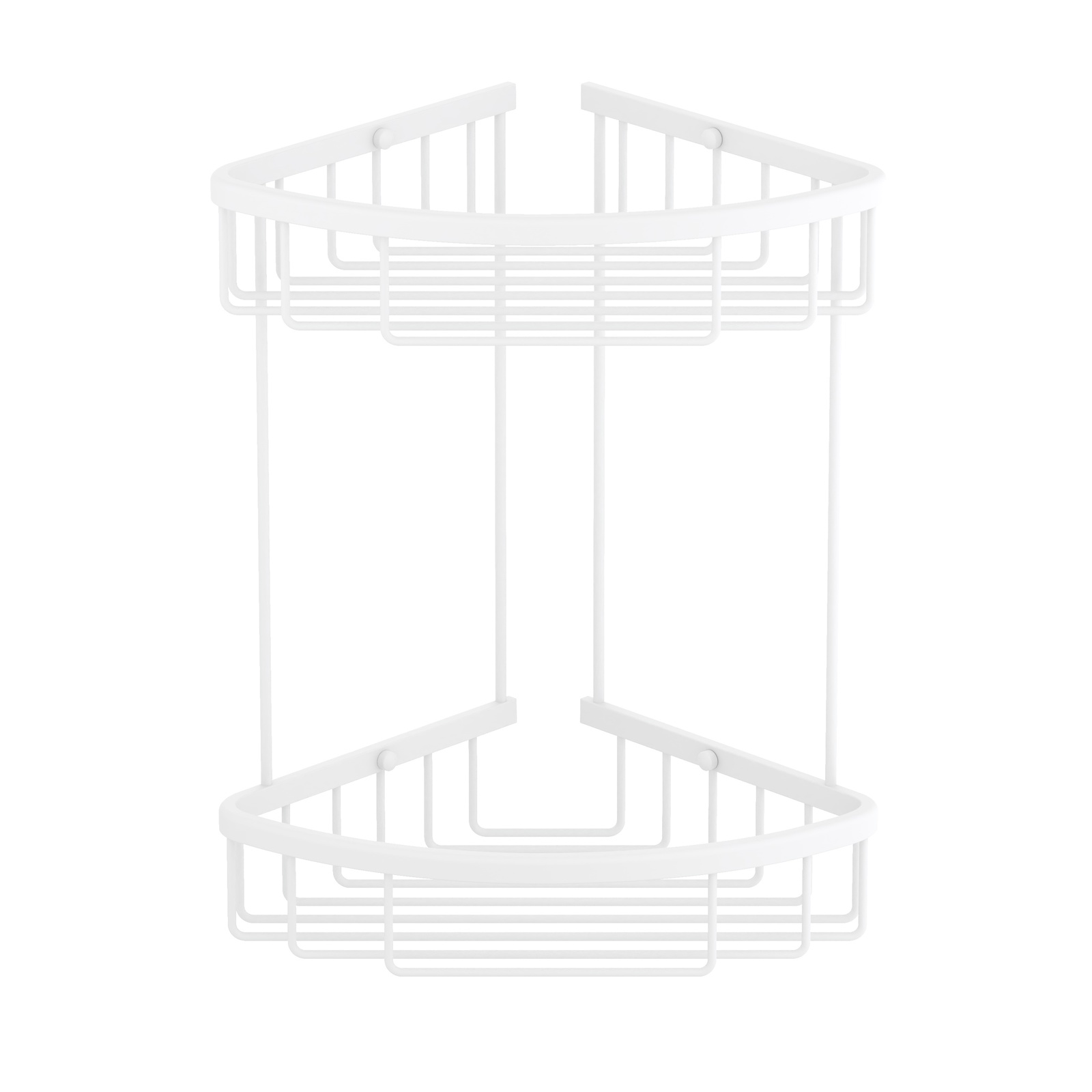 Полка угловая двойная Timo Saona белый матовый (13082/16)
