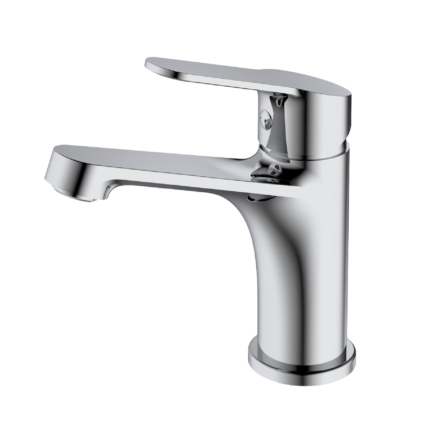 Смеситель Splenka для раковины монолитный, хром (S07.10) - фото 1