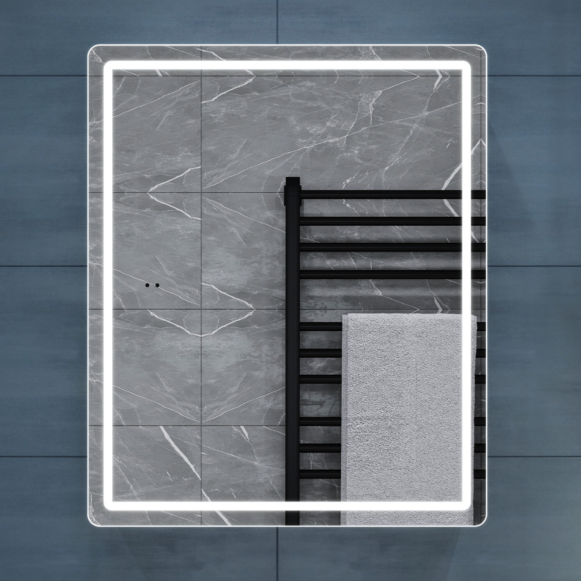 Зеркальный шкаф VIGO Geometry Classic 500 с зеркалом (453) - фото 4