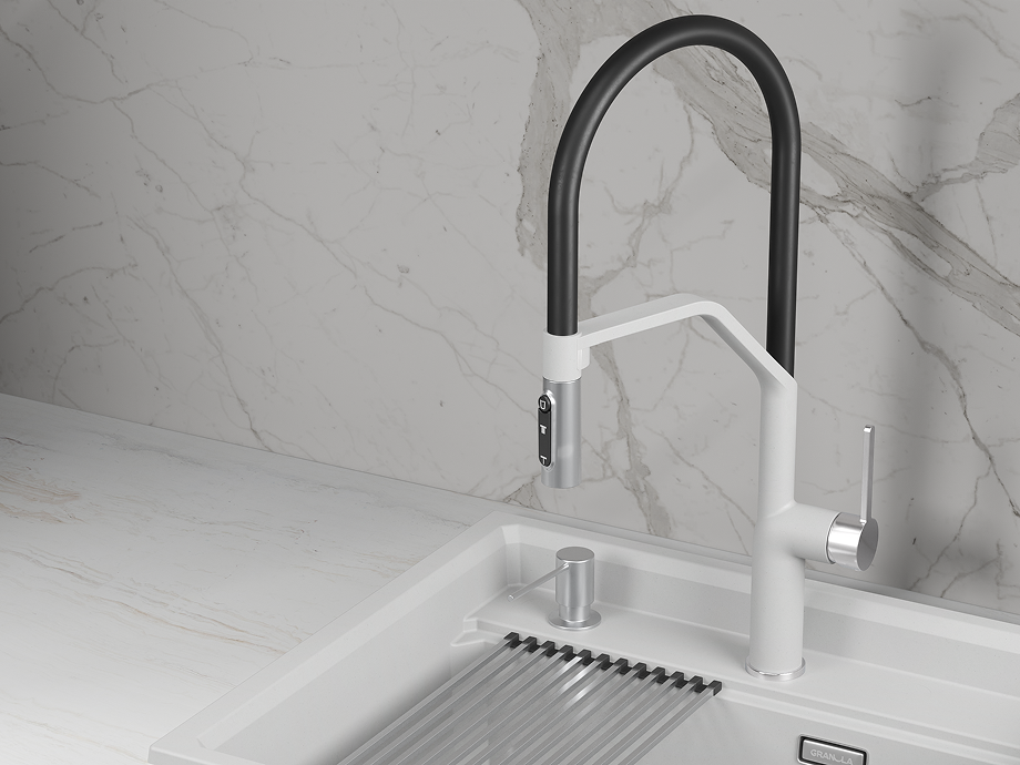 Смеситель для кухни GRANULA (9012, АРКТИК) - фото 2