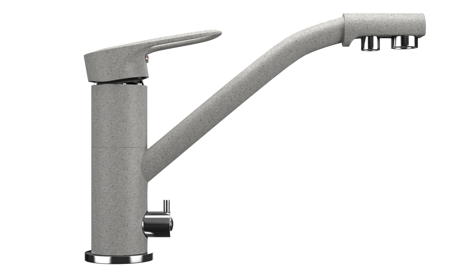 Смеситель для кухни ULGRAN Classic серый (U-010-310)