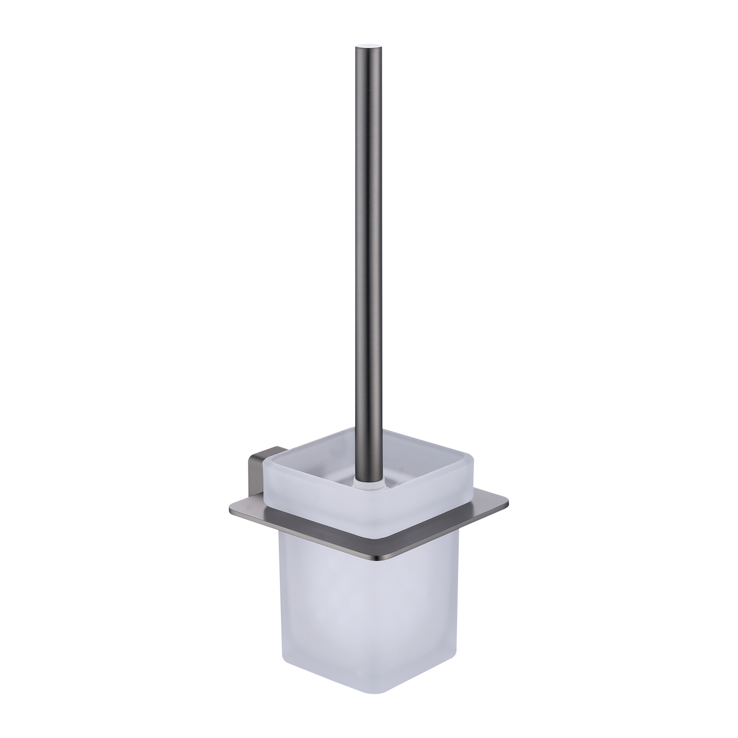 Ёршик для унитаза Raglo с держателем, графит (R301.10.09) - фото 1