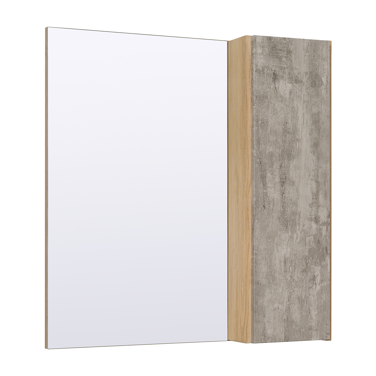 Зеркальный шкаф Runo дуб серый Мальта 70 (00-00001102) - фото 1