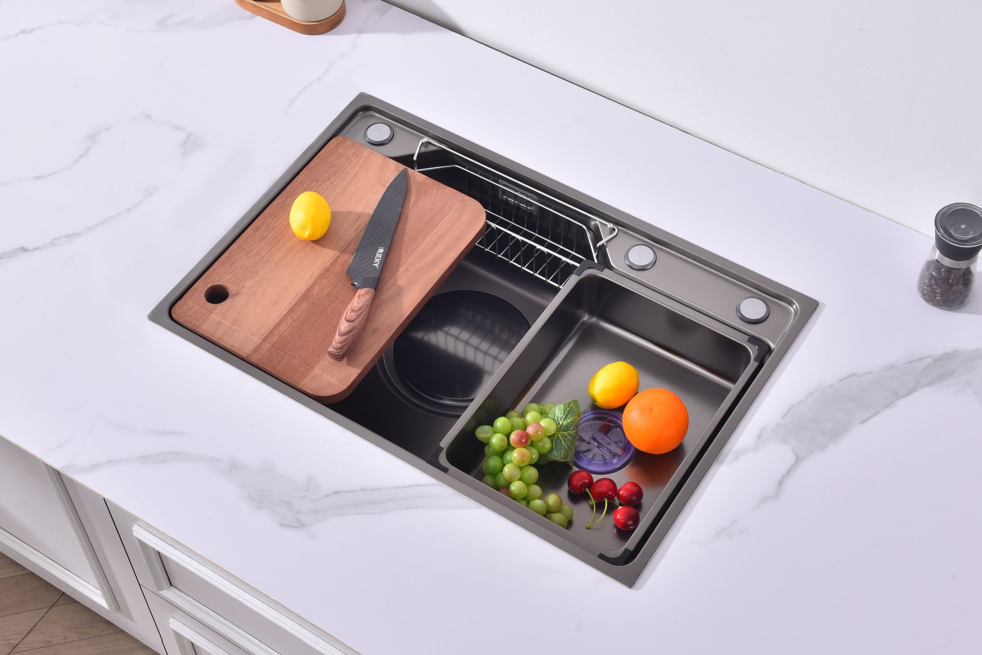 Мойка для кухни Fmark (FSC6845Q) - фото 4