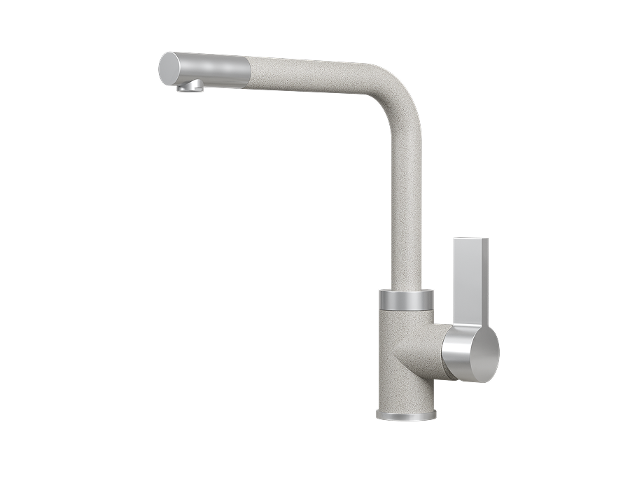 Смеситель для кухни GRANULA (5504, БАЗАЛЬТ) - фото 1