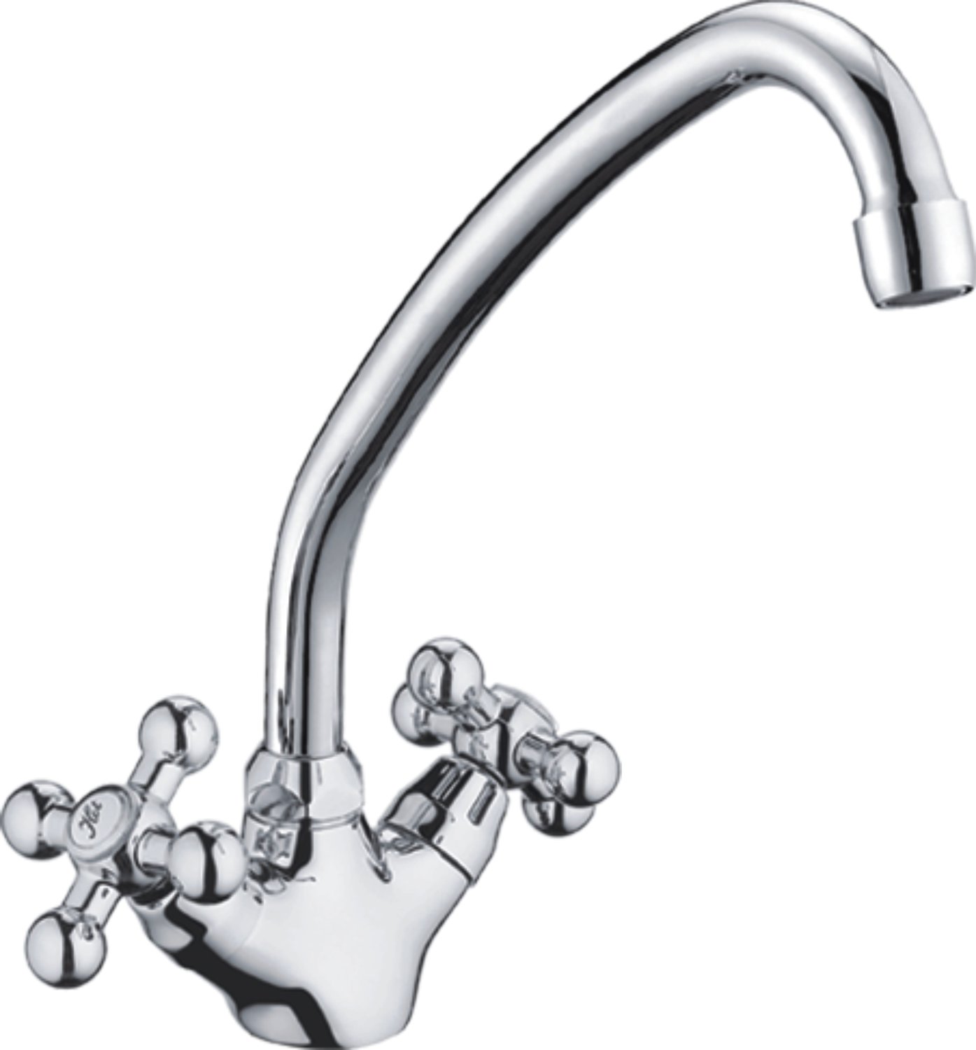 Смеситель для кухни Cron хром (CN4019-2) - фото 1