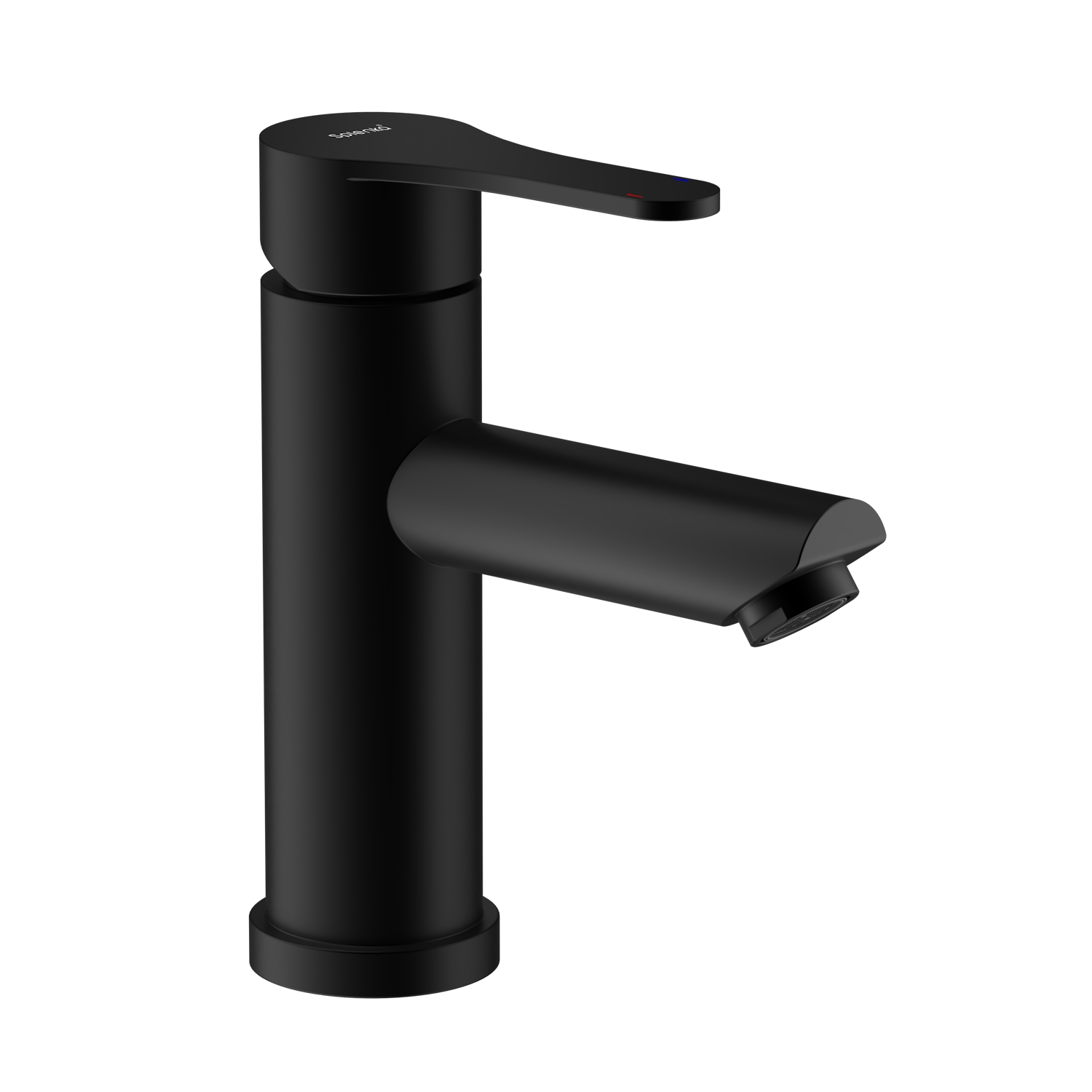 Смеситель Splenka для раковины монолитный, черный (S223.10.06) - фото 1