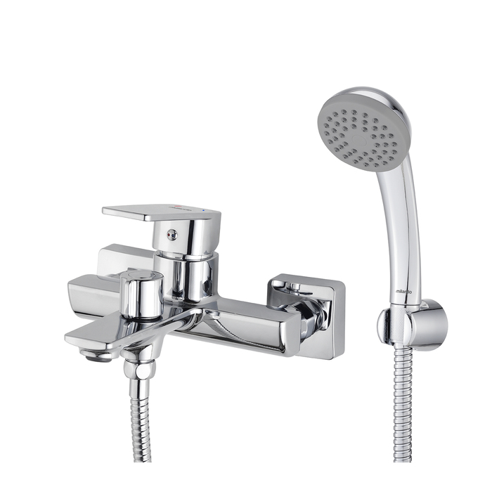 Смеситель для ванны,хром глянцевый, Poli, Milardo (POLSB00M02) - фото 1