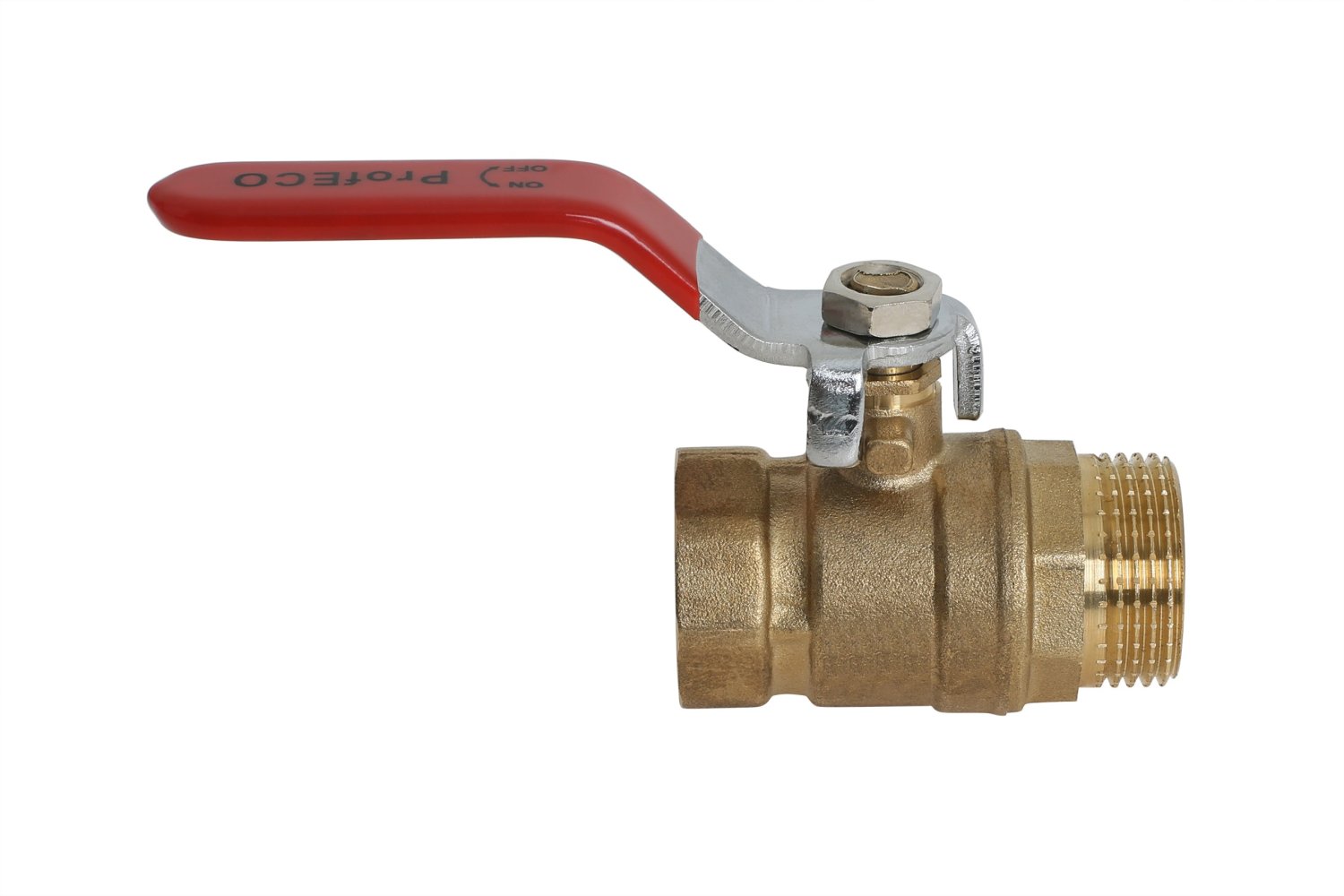 Кран шаровой ProfECO 2 ВР-НР муфтовый ручка Ду50 Ру40 (11Б27п1) - фото 1