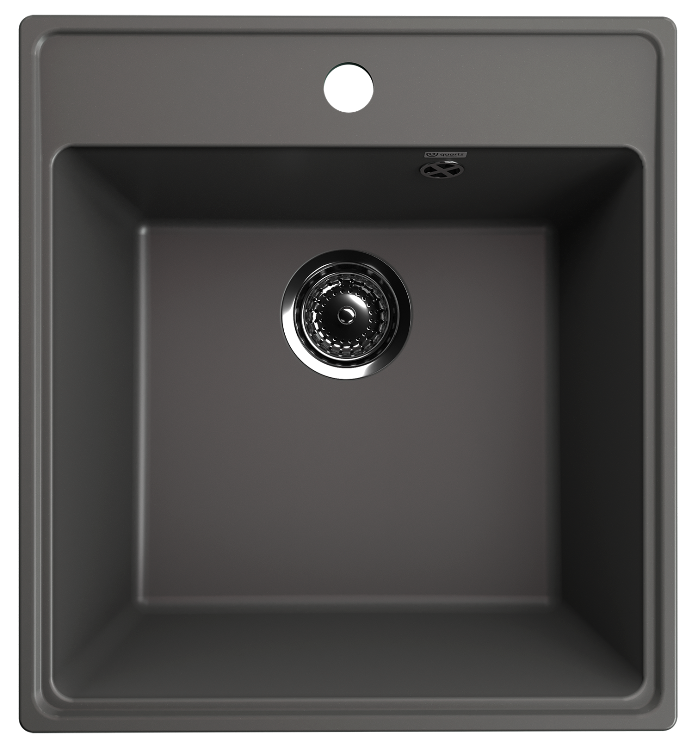 Мойка ULGRAN Quartz асфальт (Forte 460-09) - фото 1