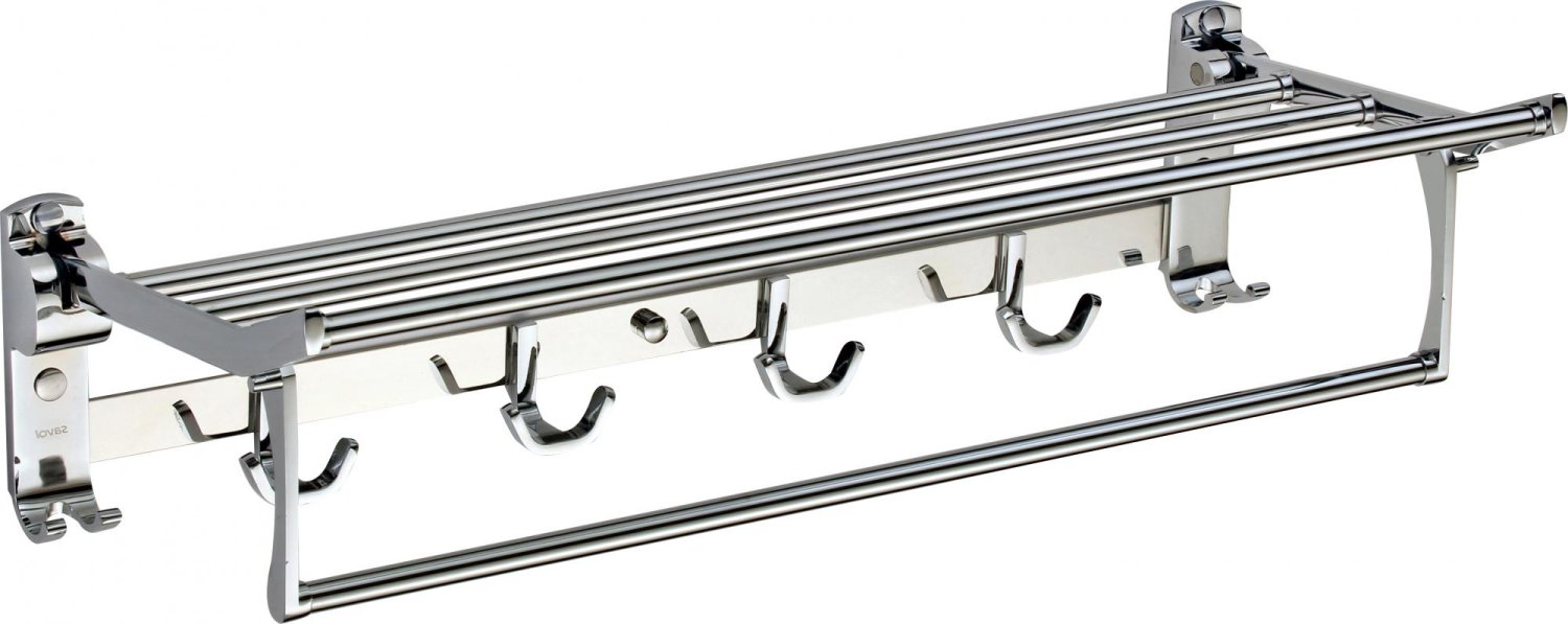 Полка для полотенец откидная 60 см Savol (S-008099) - фото 1