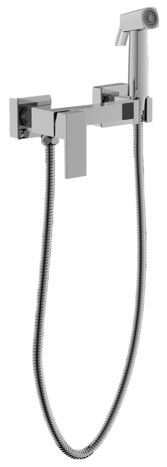 Смеситель BELZ с гигиенической лейкой хром (B55806) - фото 1