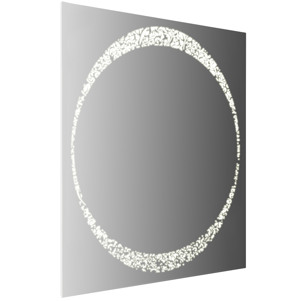 Зеркало INGENIUM Fusion 70 с подсветкой белое (Fus 700.12-01) - фото 1