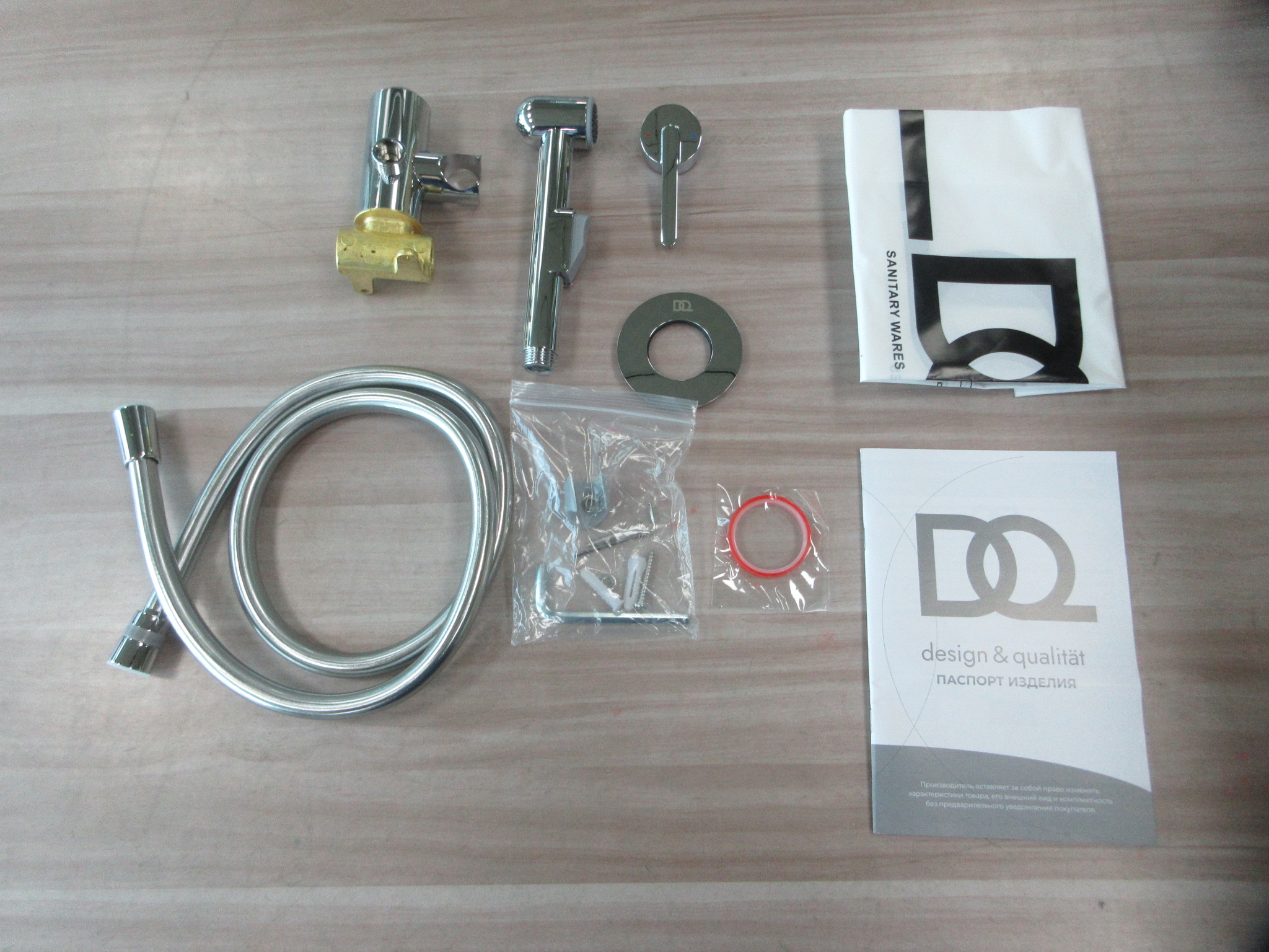 Гигиенический душ DQ Köln встраиваемый (DA1754501) - фото 6