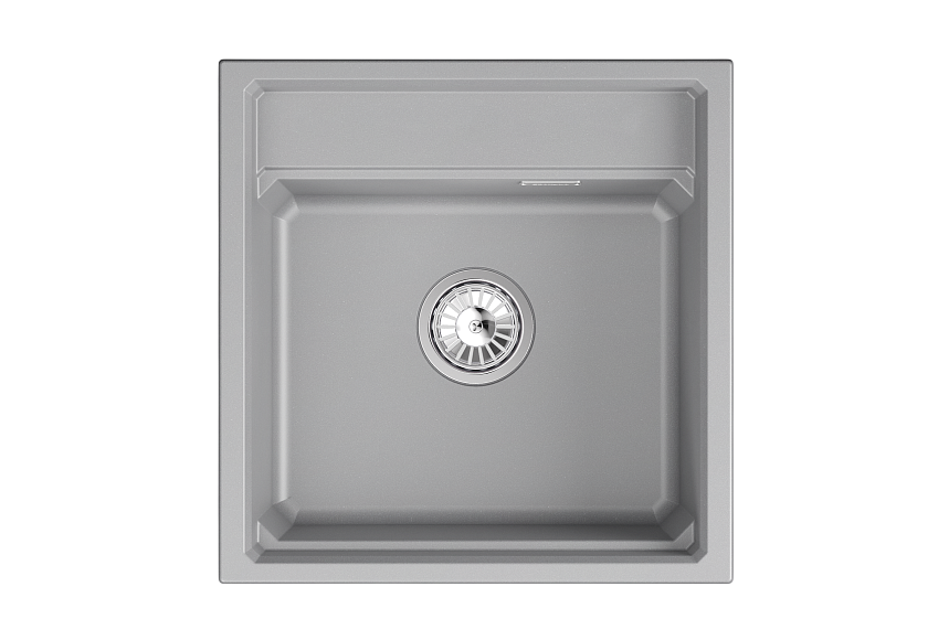 Кухонная мойка GRANULA кварц (5002i, АЛЮМИНИУМ) - фото 2
