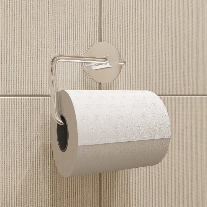 Держатель для туалетной бумаги без крышки IDDIS Sena сплав металлов (SENSS00i43) - фото 2