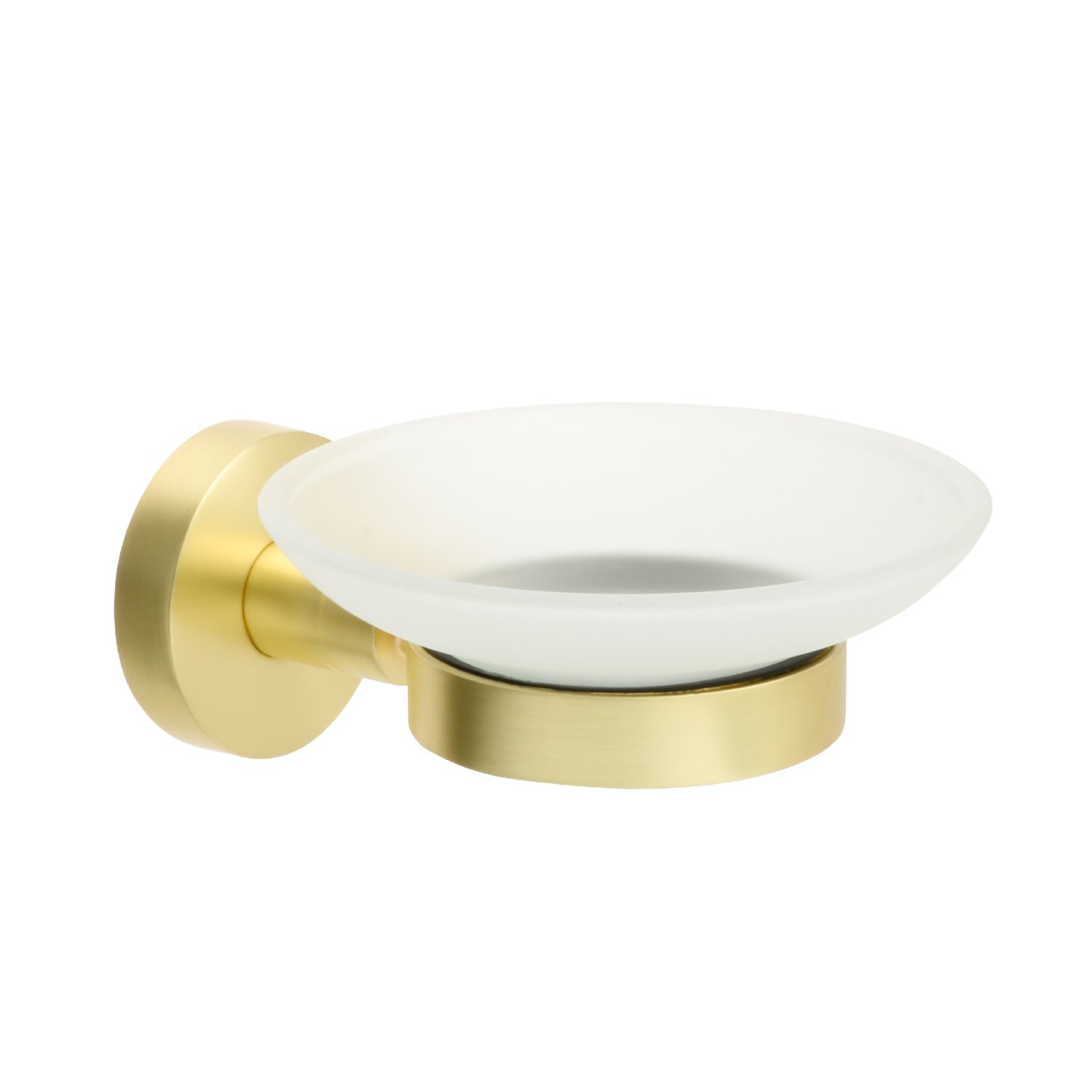 Мыльница стекло золото-сатин Fixsen Comfort Gold (FX-87008) - фото 1