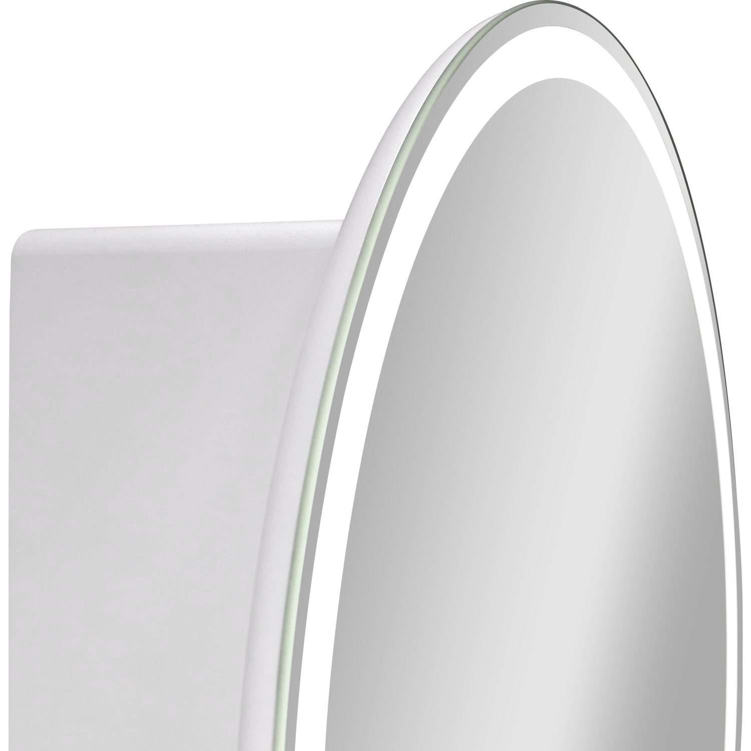 Зеркало-шкаф MIXLINE "Оливия" D700 универсальный, сенсорный выкл., светодиодная подсветка (553157) - фото 6