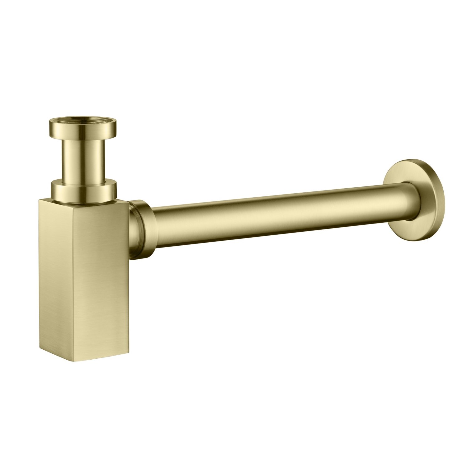 Сифон для раковины Timo (959/17L) золото матовое - фото 1