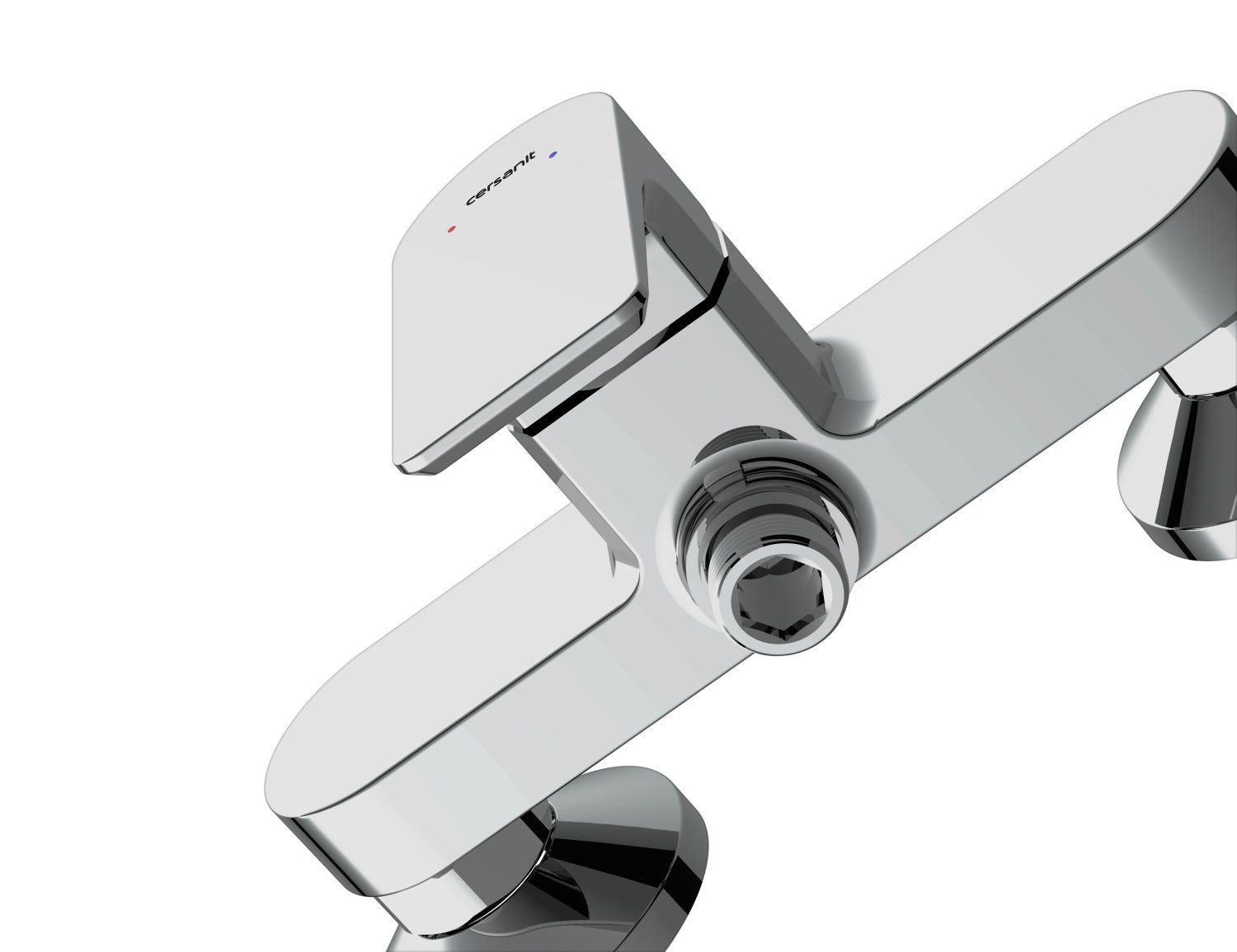 Смеситель для душа Cersanit NATURE однорычажный (63065) - фото 2