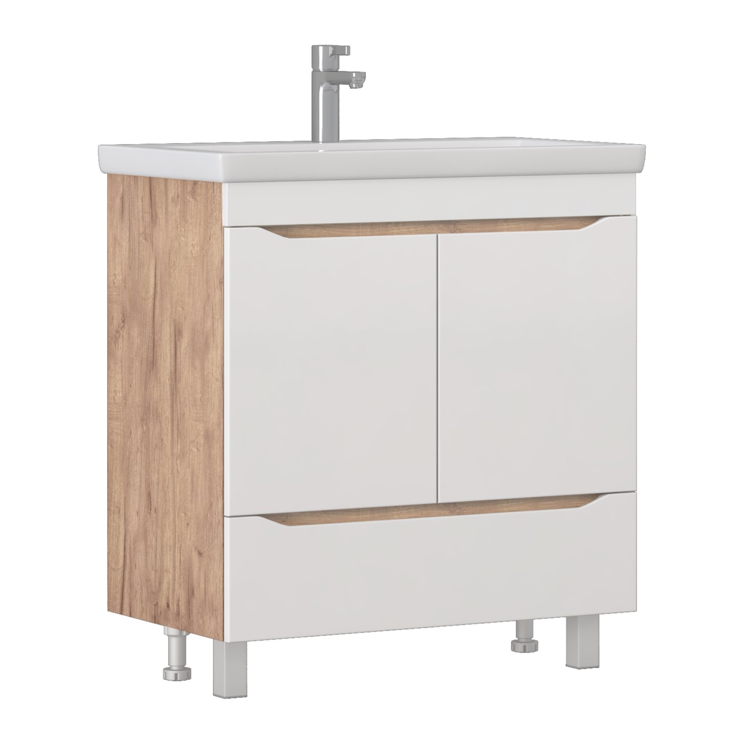 Тумба VIGO под раковину Grani 800-2-1 (Como) дуб золотой (286 дуб золотой)