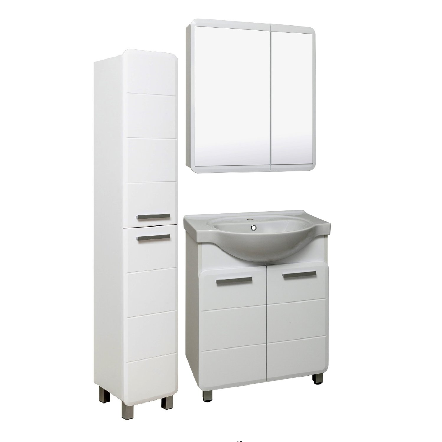 Зеркальный шкаф Runo  Эрика 70 (УТ000003320) - фото 3