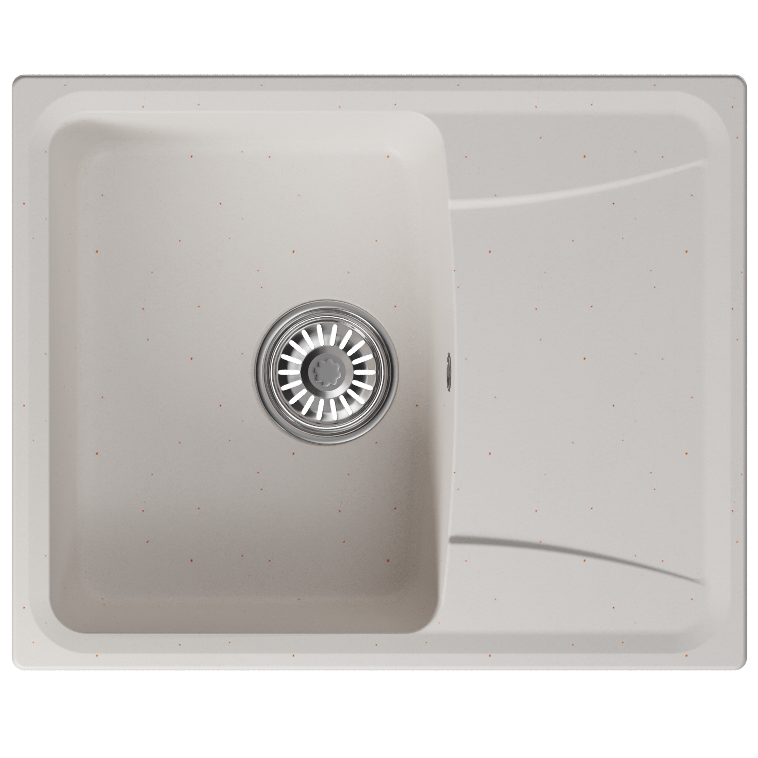 Мойка MIXLINE ML-GM26 с крылом белая (331) 580*470*190мм NEW (552082) Мойка MIXLINE ML-GM26 с крылом белая (331) 580*470*190мм NEW (552082) - фото 2