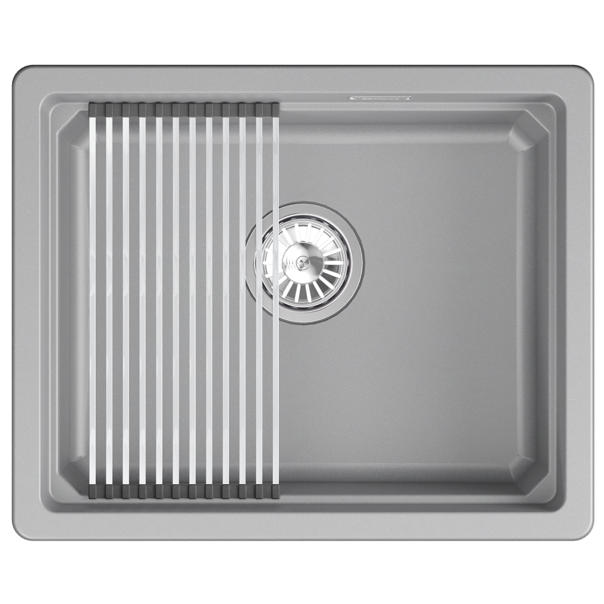 Кухонная мойка GRANULA кварц (5501iU, АЛЮМИНИУМ) - фото 1