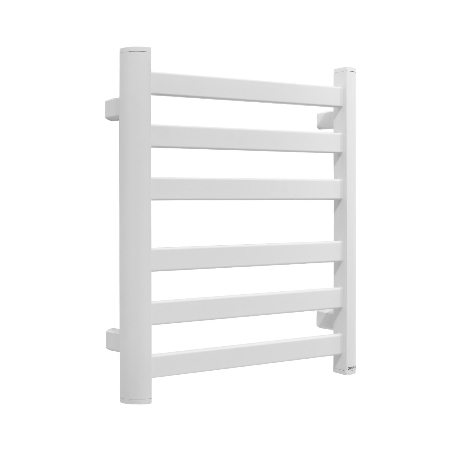 Полотенцесушитель электрический Fixsen BASIC 600х500 белый (FX-7400W) - фото 1