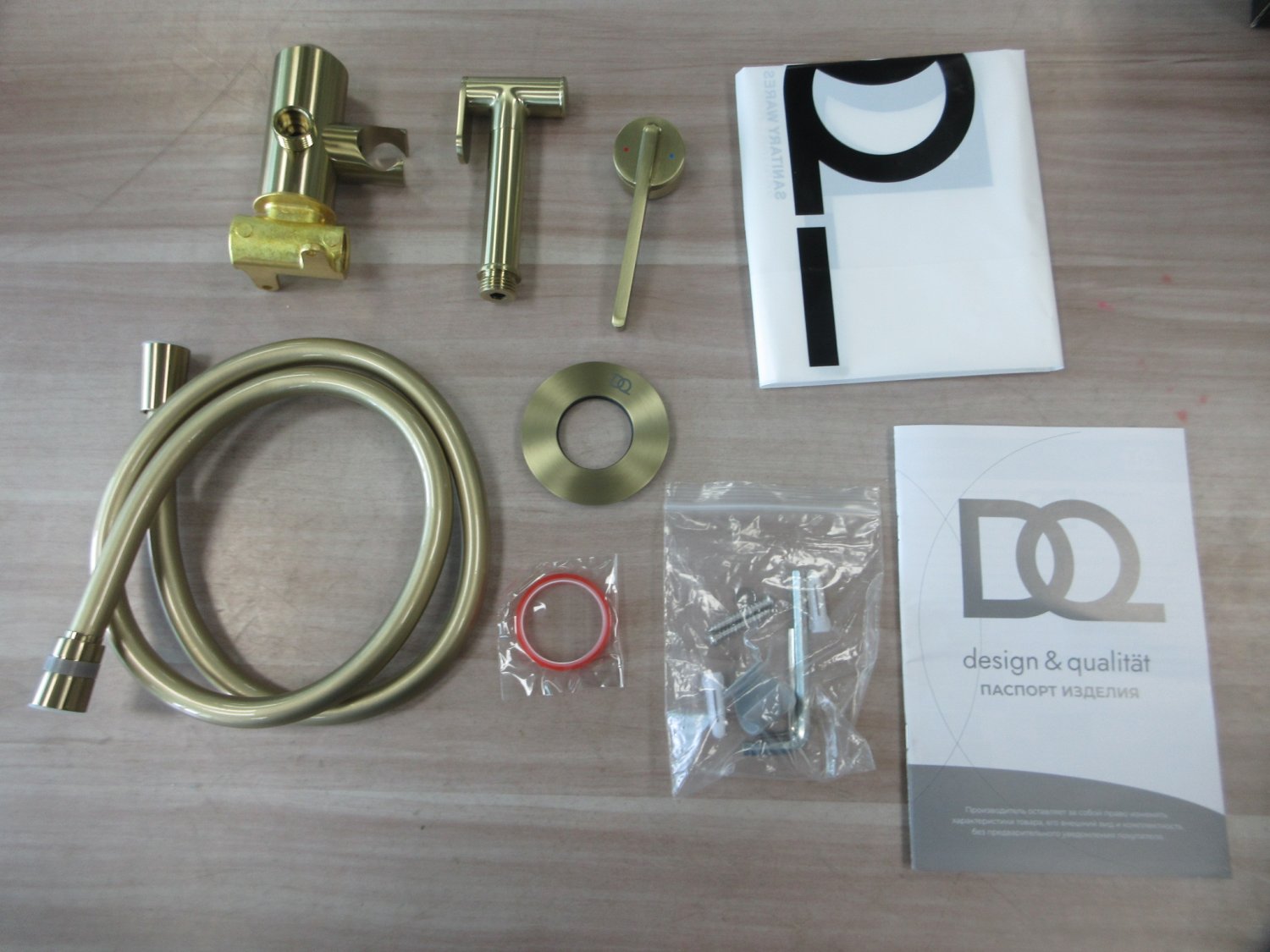 Гигиенический душ DQ Bonn встраиваемый (DA1704507) - фото 4