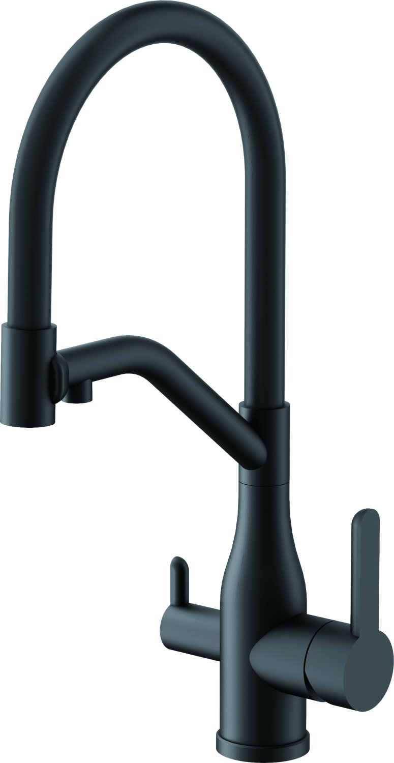 Смеситель для кухни BELZ цвет: черный (B78815-7) - фото 1