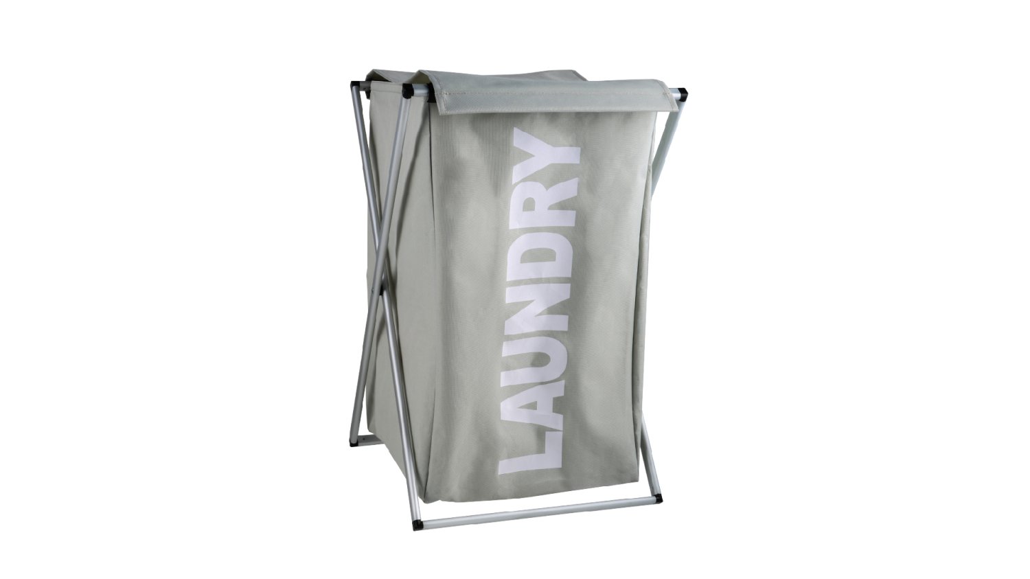 Корзина для белья FIXSEN LOFT STYLE складная серая (FX-1023) - фото 1