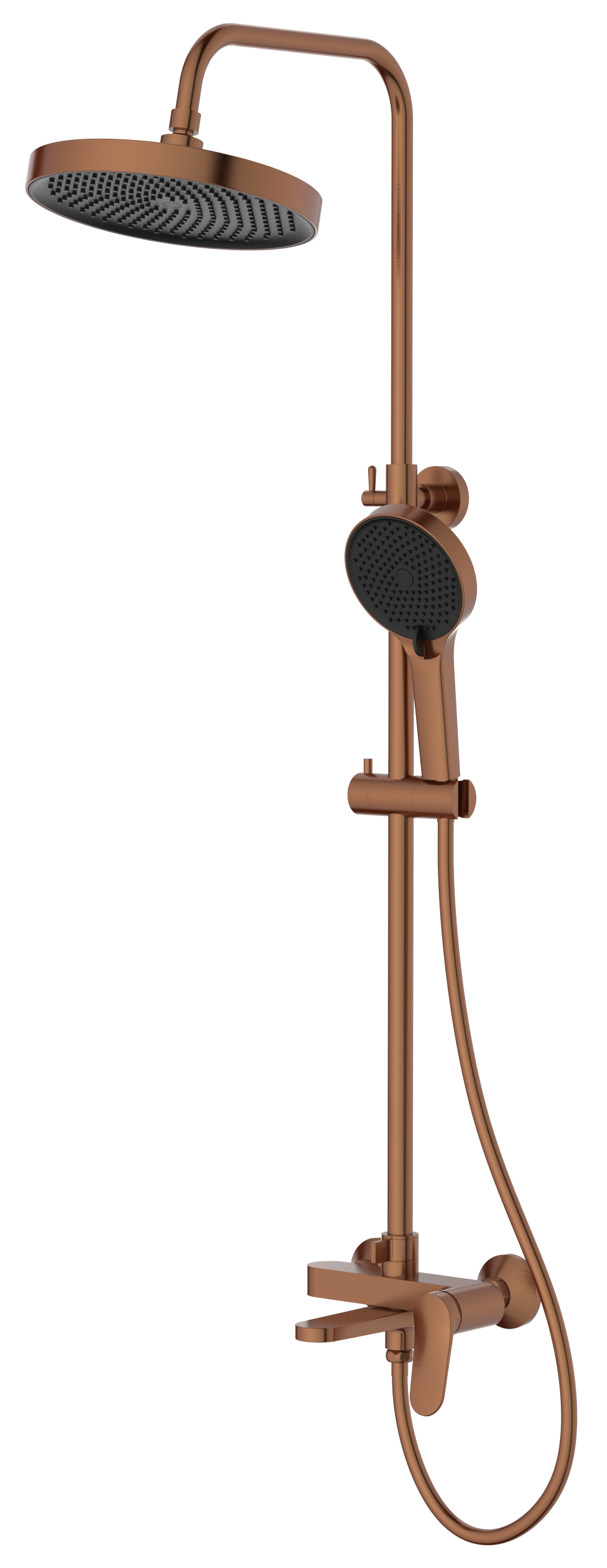 Душевая система BELZ брашированное розовое золото (B24786-2) - фото 1