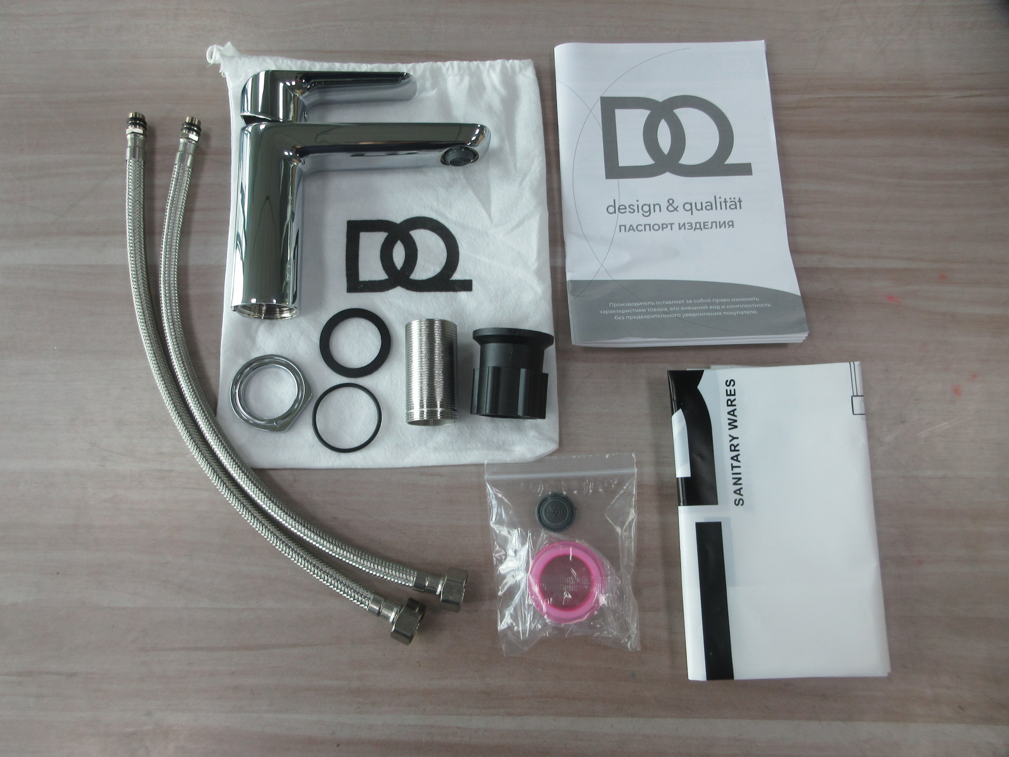 Смеситель для раковины DQ Düsseldorf хром (DA1722101) - фото 6