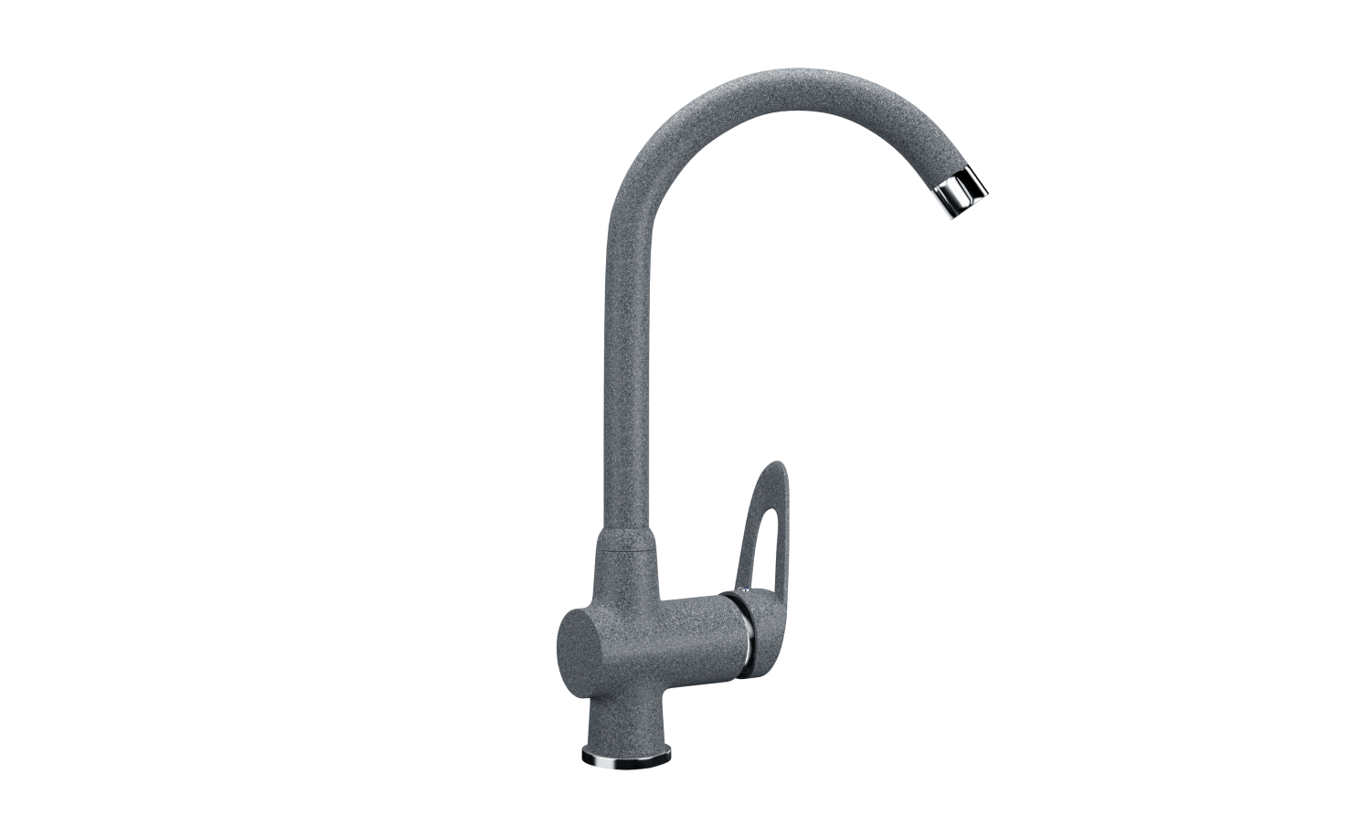 Смеситель для кухни ULGRAN Classic графит (U-006-342) - фото 1