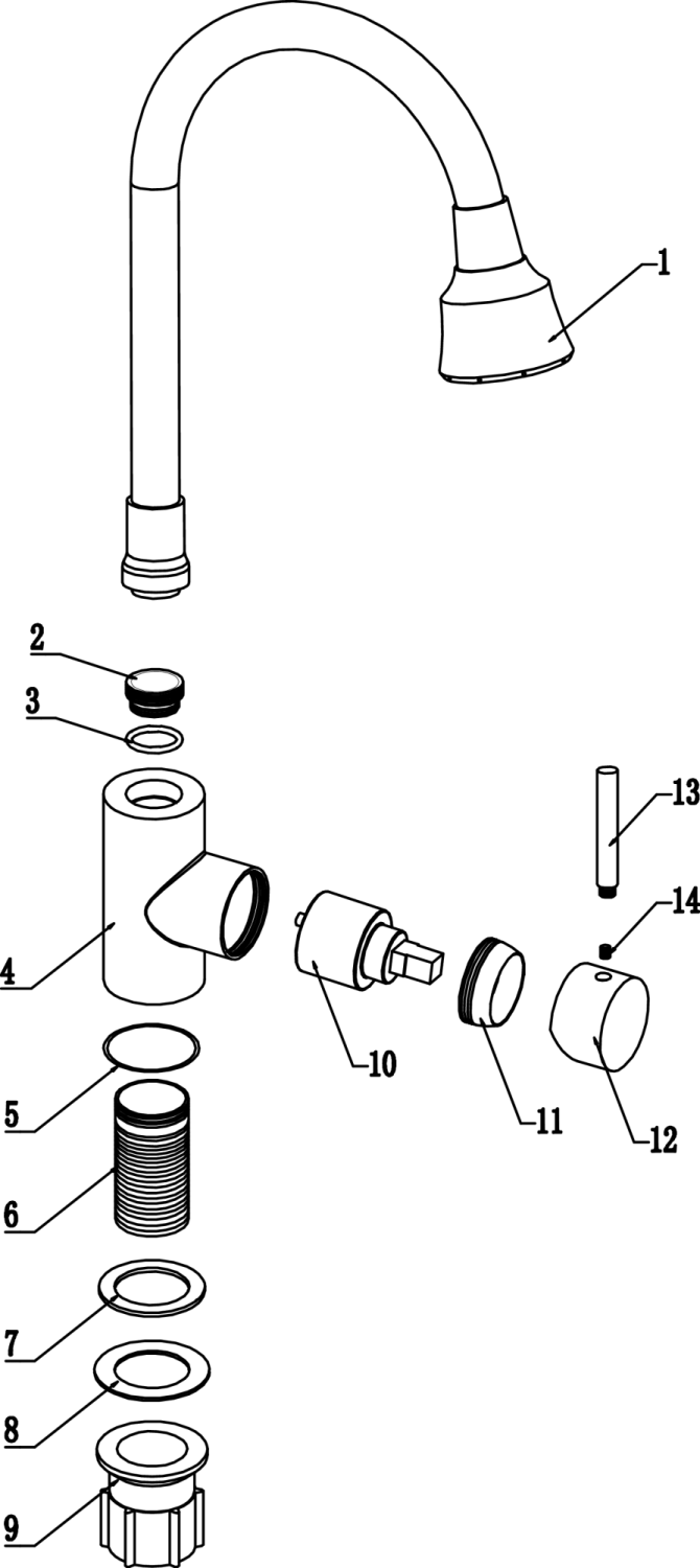 Смеситель для кухни Fmark (FS8288H-01) - фото 2