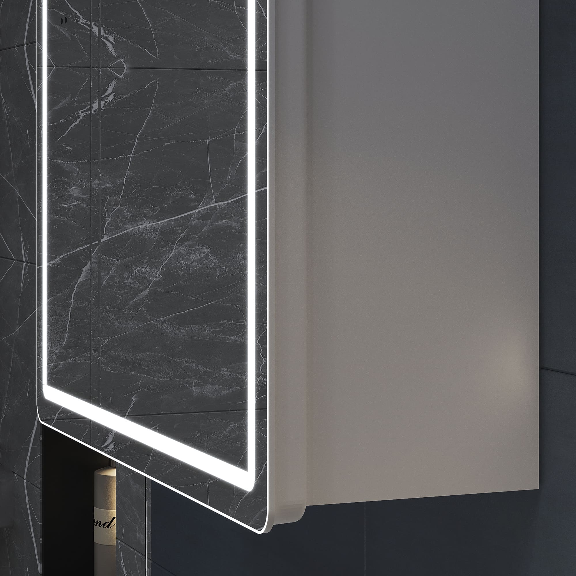 Зеркальный шкаф VIGO Geometry Classic 500 с зеркалом (453) - фото 9