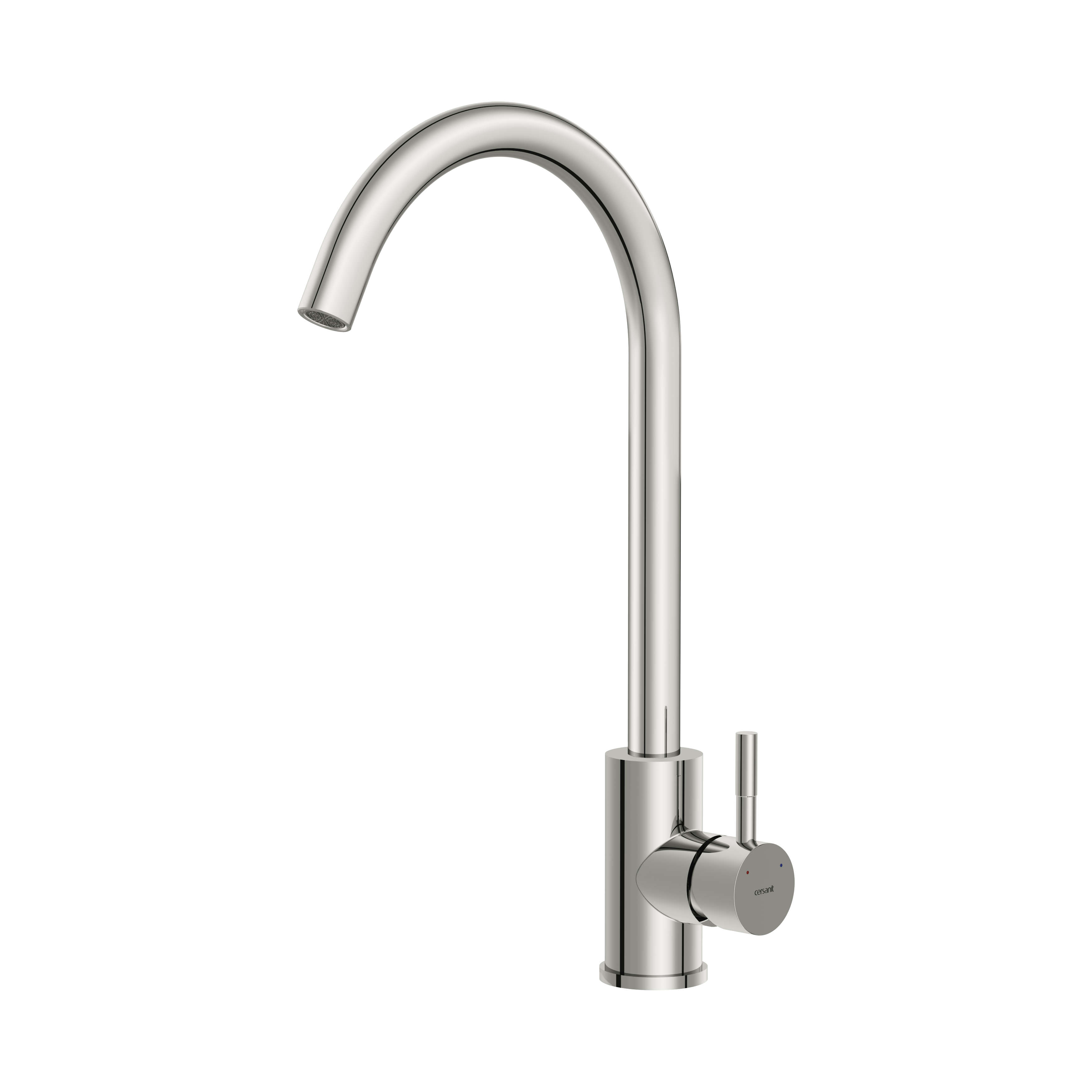 Смеситель для кухни Cersanit COMO однорычажный хром (68244)