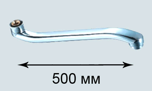 Излив для смесителя ванны S 50см (PSM-1200-50S) - фото 2