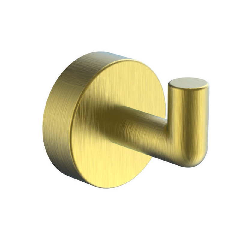 Крючок для полотенец Raglo одинарный, сатин золотой (R320.05.03) - фото 1