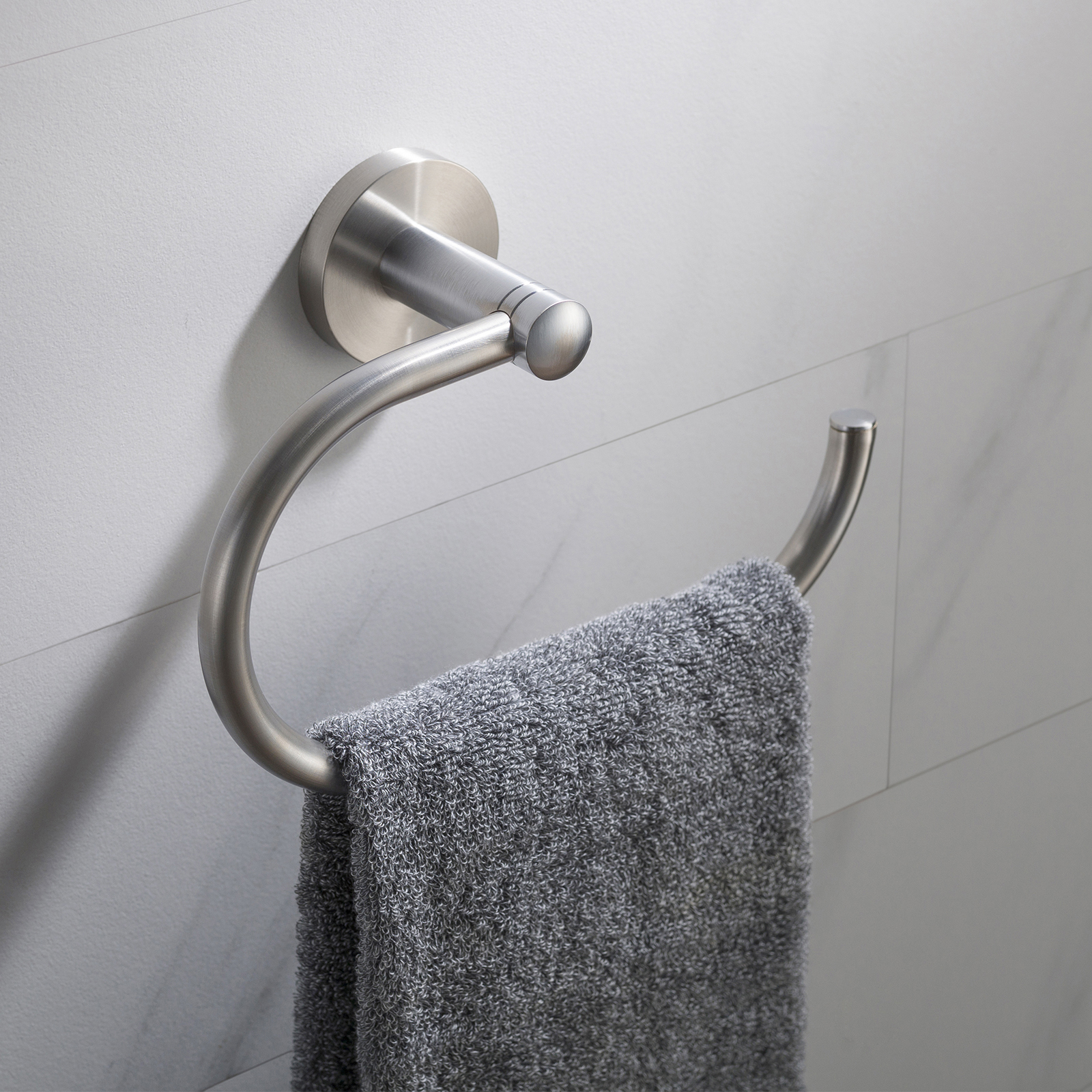 Полотенцедержатель Timo Saona никель (13050/13) - фото 2