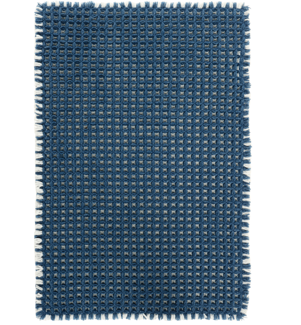 Коврик для ванной Fixsen Soft, синий, 1-ый (40х60 см), (FX-4001C) - фото 2