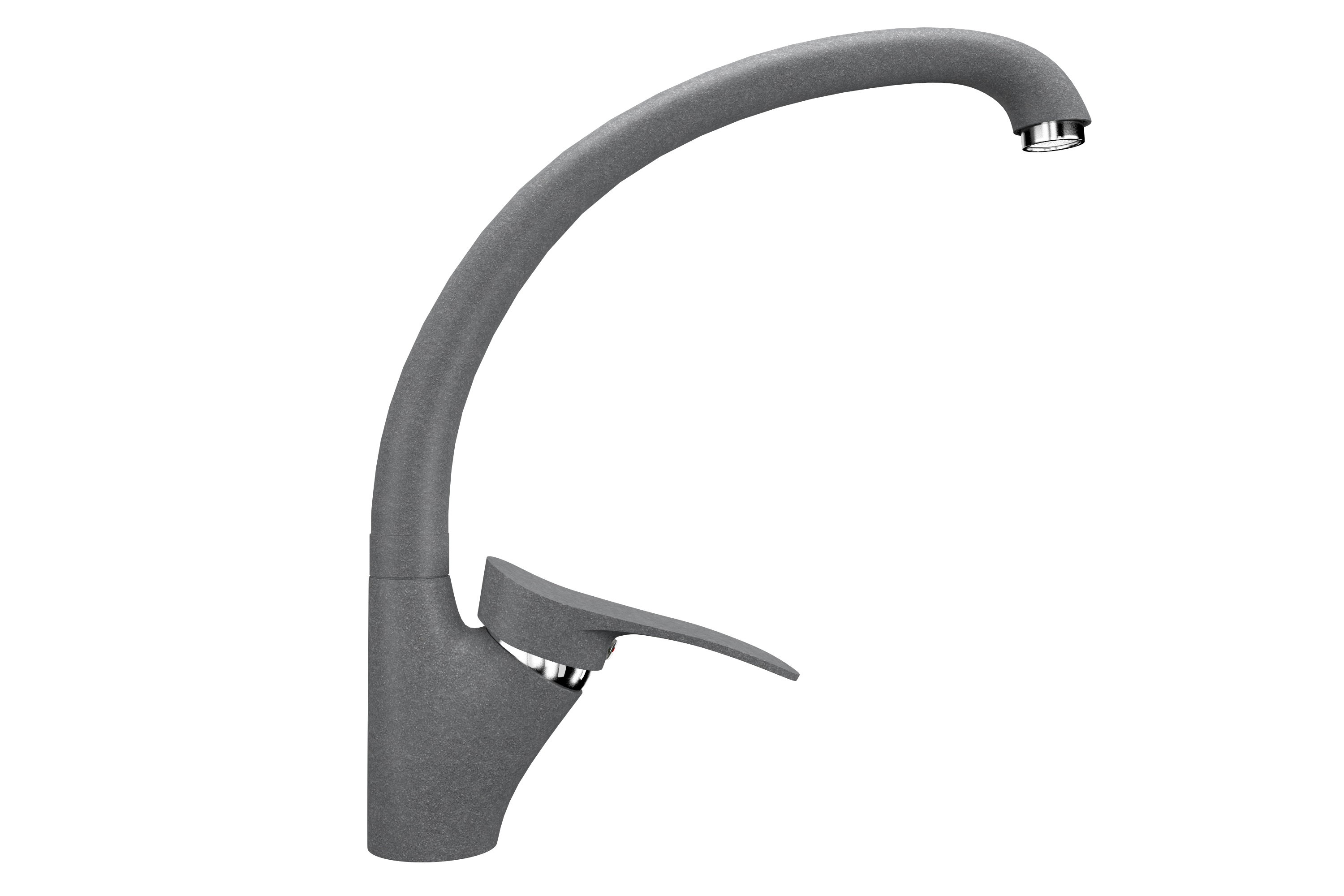 Смеситель для кухни ULGRAN Classic графит (U-001-342)