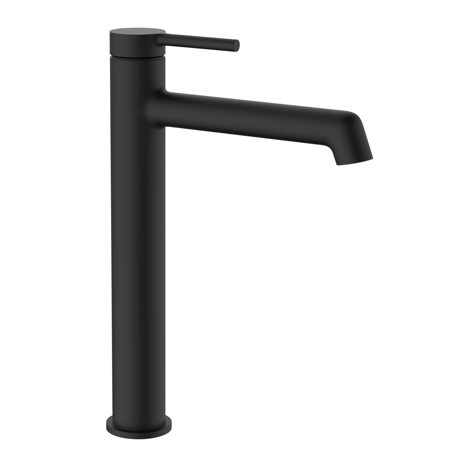 Смеситель Raglo для раковины высокий монолитный, черный (R20.15.06) - фото 1