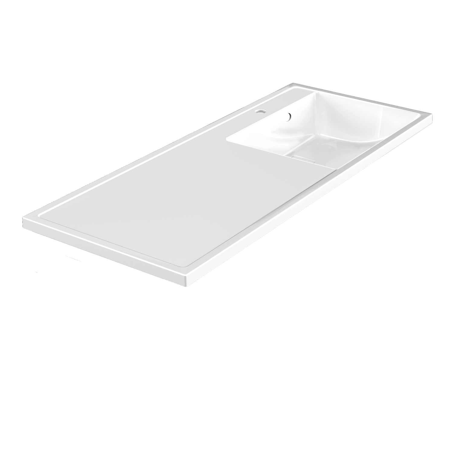 Раковина Paola Magenta правая чаша (Paola Magenta 1200 R) - фото 1