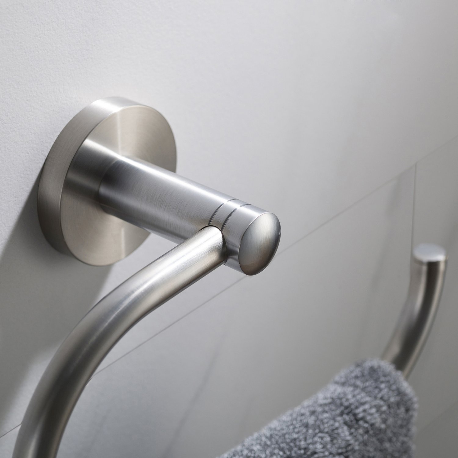 Полотенцедержатель Timo Saona никель (13050/13) - фото 2